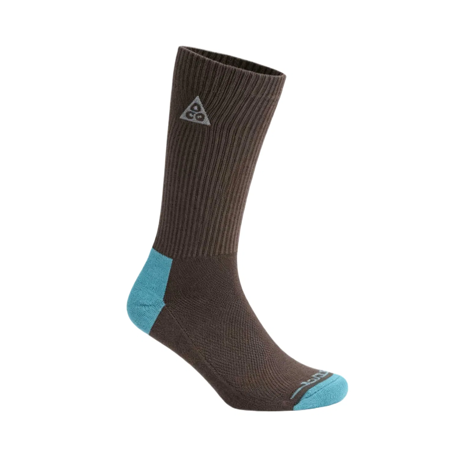 Детские носки средней длины с принтом Nike, Цвет Ore Gray/Baltic Sea Blue/Silver — фото 3