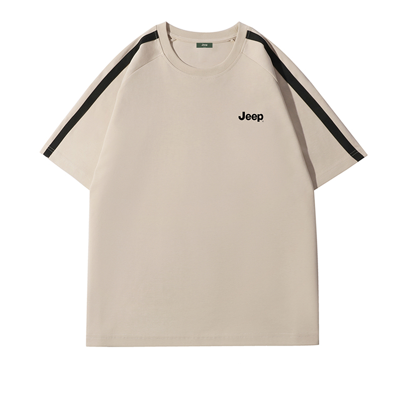 

Футболка Unisex Crew Neck Moderate Straight Fit Jeep, antique белый