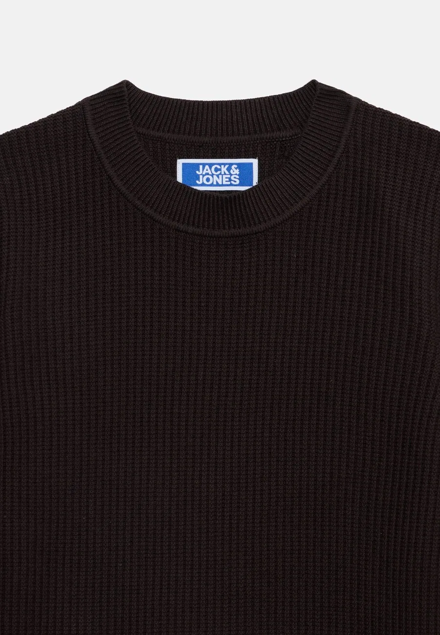 Детский свитер Jack & Jones Junior 'JPRBLACONNOR' темно-коричневого цвета — фото 3