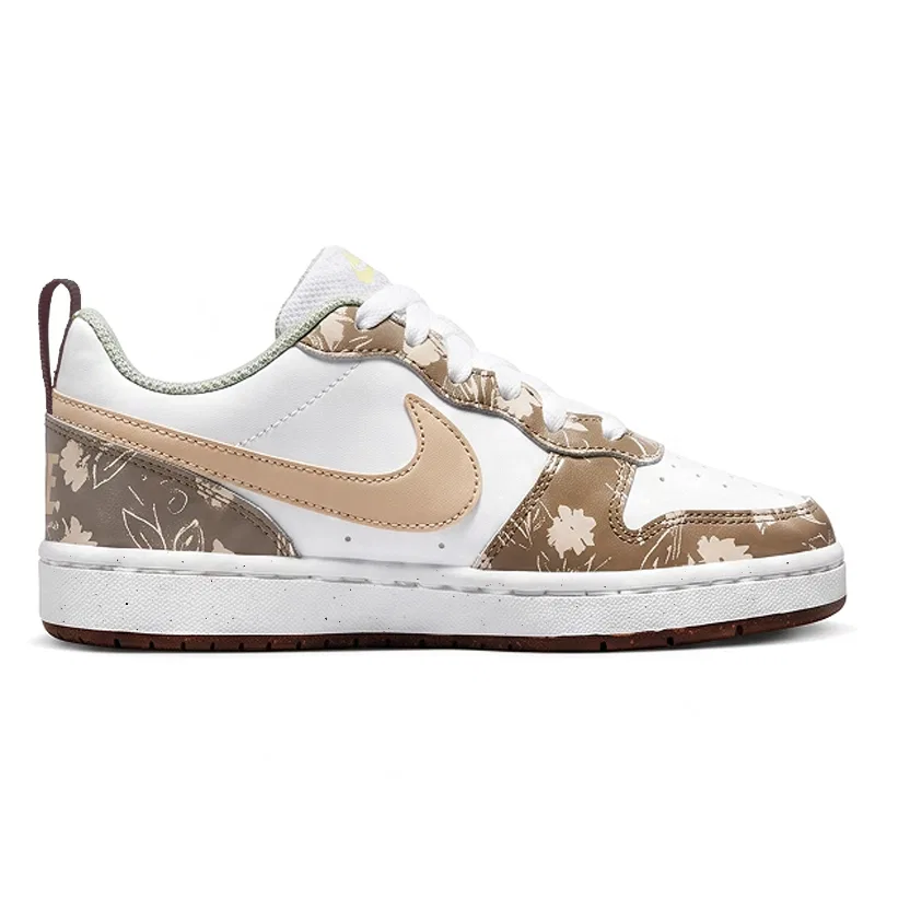 Детские кроссовки для скейтбординга с низким верхом Nike Court Borough, Khaki — фото 4