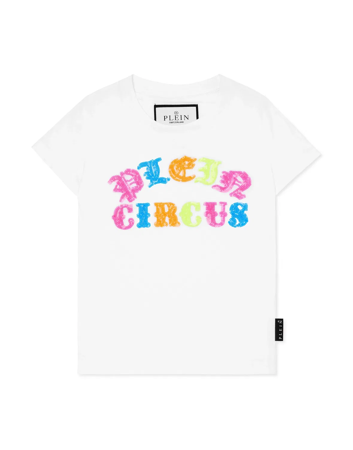 Детская футболка с принтом T-Shirt Man Fit PHILIPP PLEIN, White