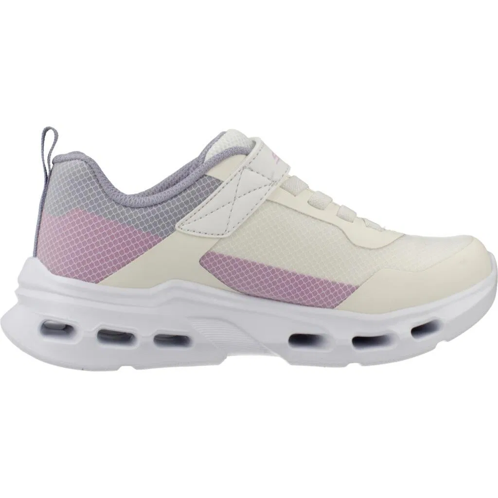 Детские кроссовки для девочек Glide-Step Drift Skechers, Beige Konigliches Lila — фото 4