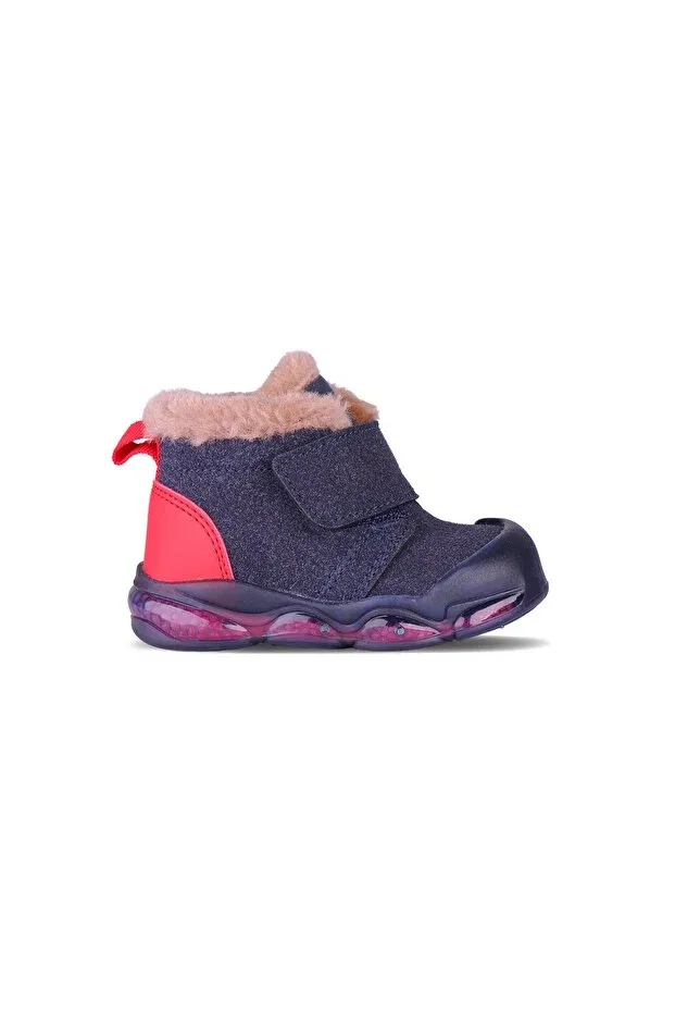 Детские ботинки для девочек с ортопедической подошвой Vicco, Navy Blue