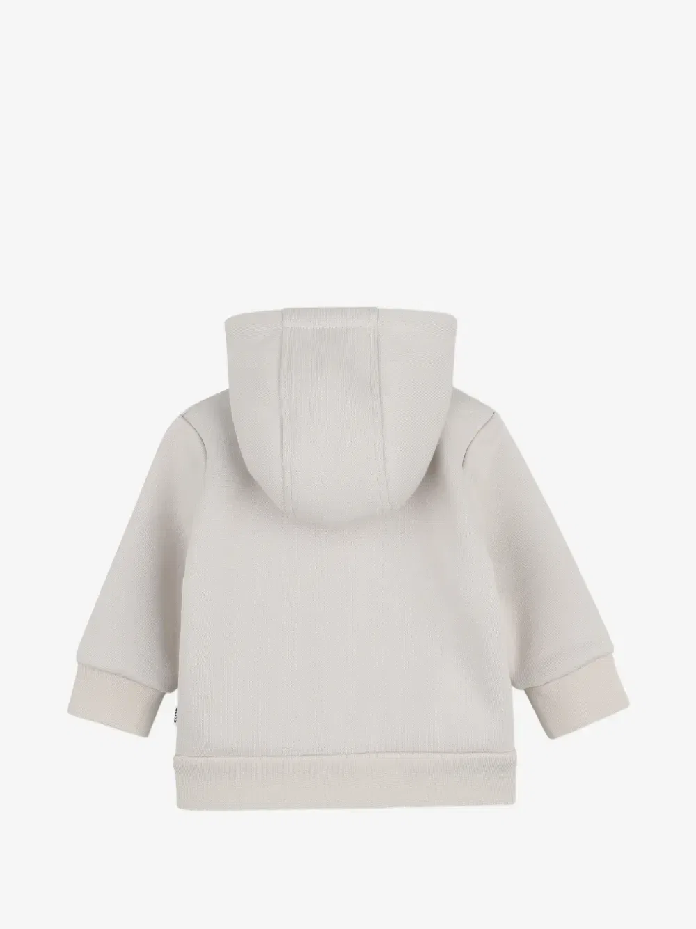 Комплект из худи и брюк с нашивкой-логотипом Boss Kidswear, бежевый — фото 4
