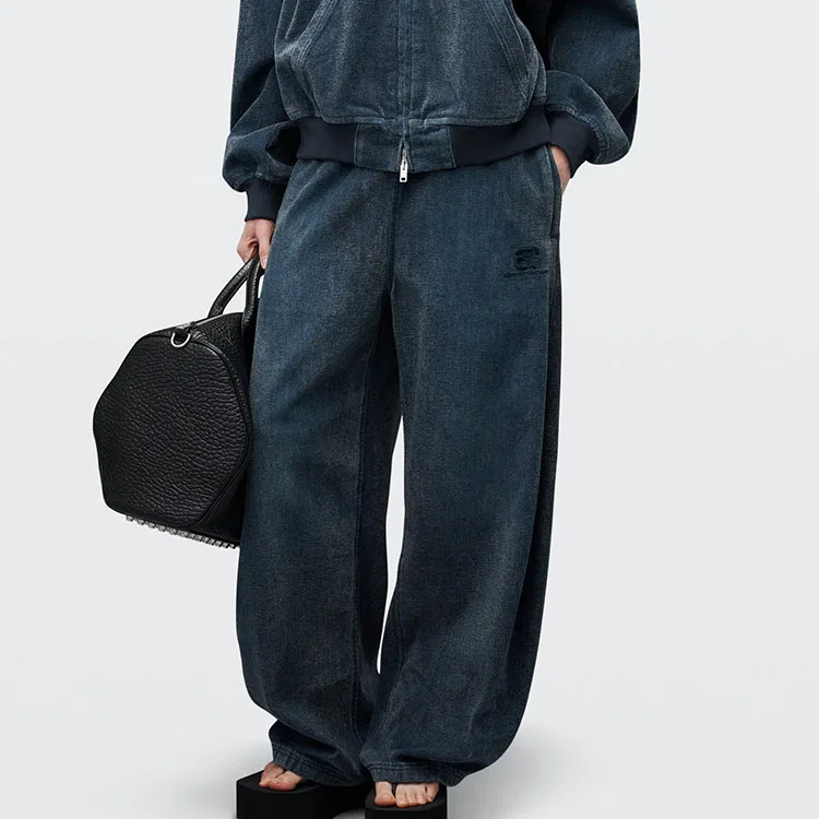 Женские джинсы Ink Blue Alexander Wang, Синий — фото 3