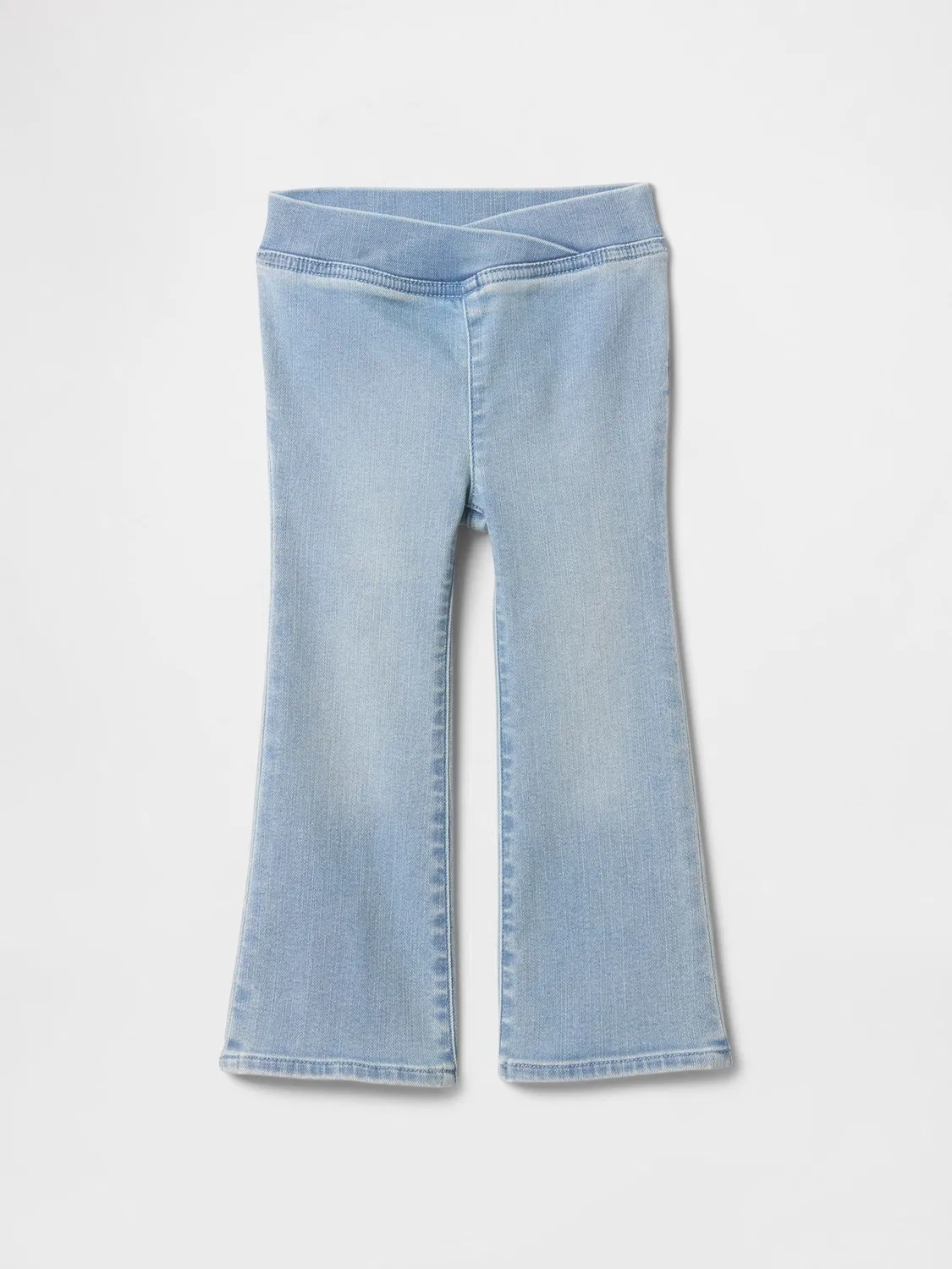 Джинсы-леггинсы клеш Gap Light Blue, джинсовые, для мальчиков
