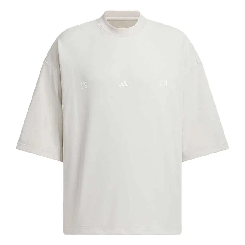 Мужская футболка Adidas Lounge, Beige Gray