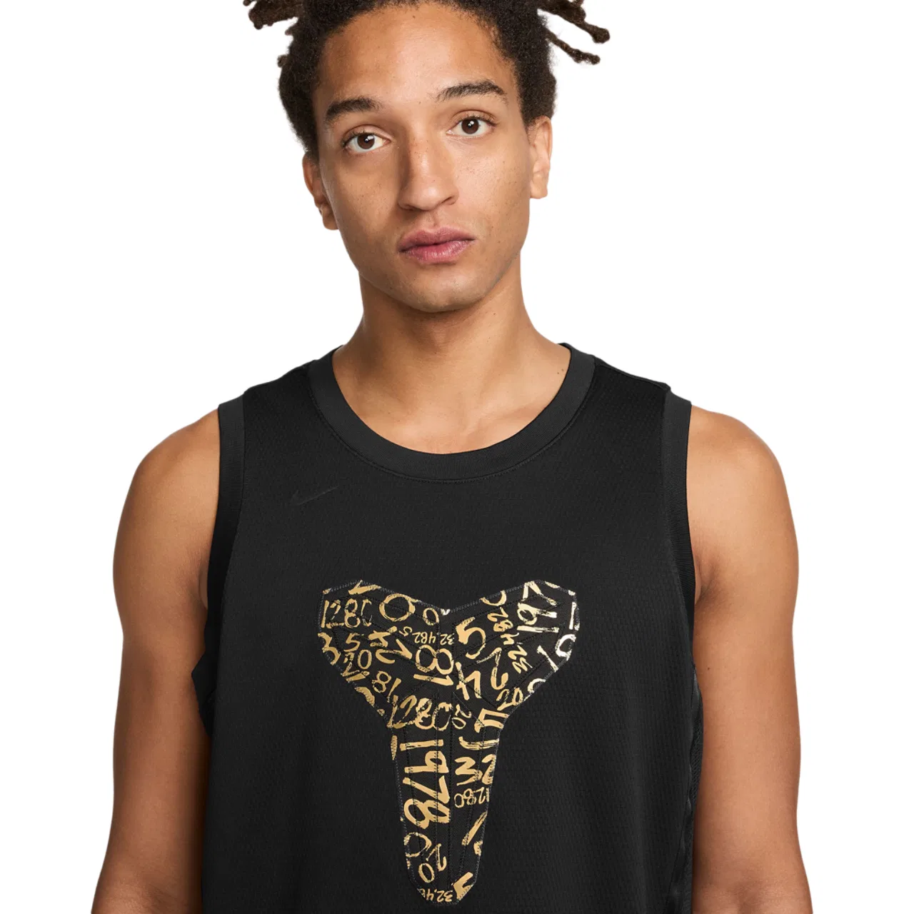 Мужская игровая футболка Kobe Bryant Nike, цвет Black/Gold — фото 3