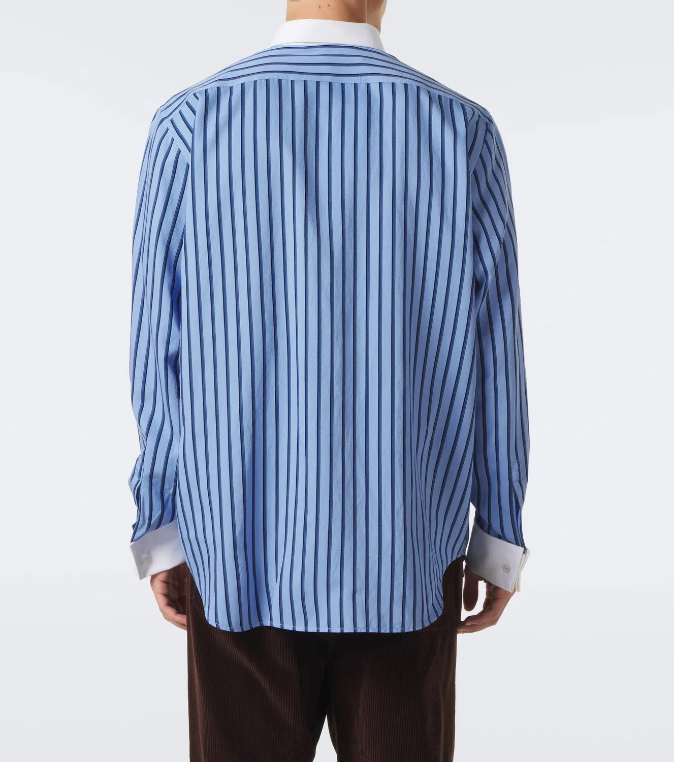 Рубашка с длинным рукавом Acne Studios, синий — фото 4