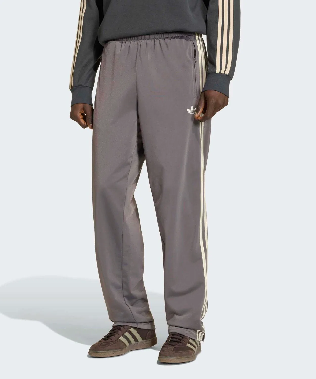 Мужские спортивные штаны с регулируемым поясом Firebird Track Pants Adidas, Grey