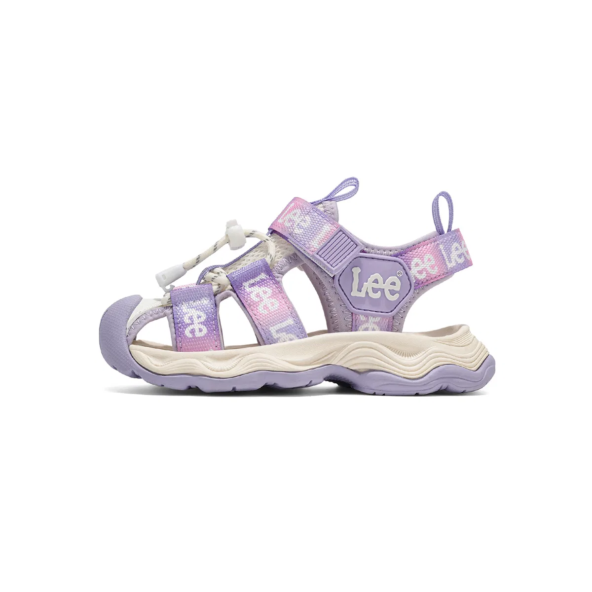 Детские сандалии с мягкой подошвой Lee, Beige Purple