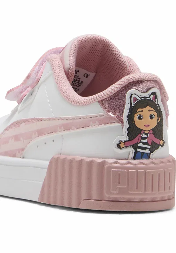 Кроссовки с липучкой X Gabby's Dollhouse Carina 3.0 Puma White/Wild Pink, белый/розовый — фото 4