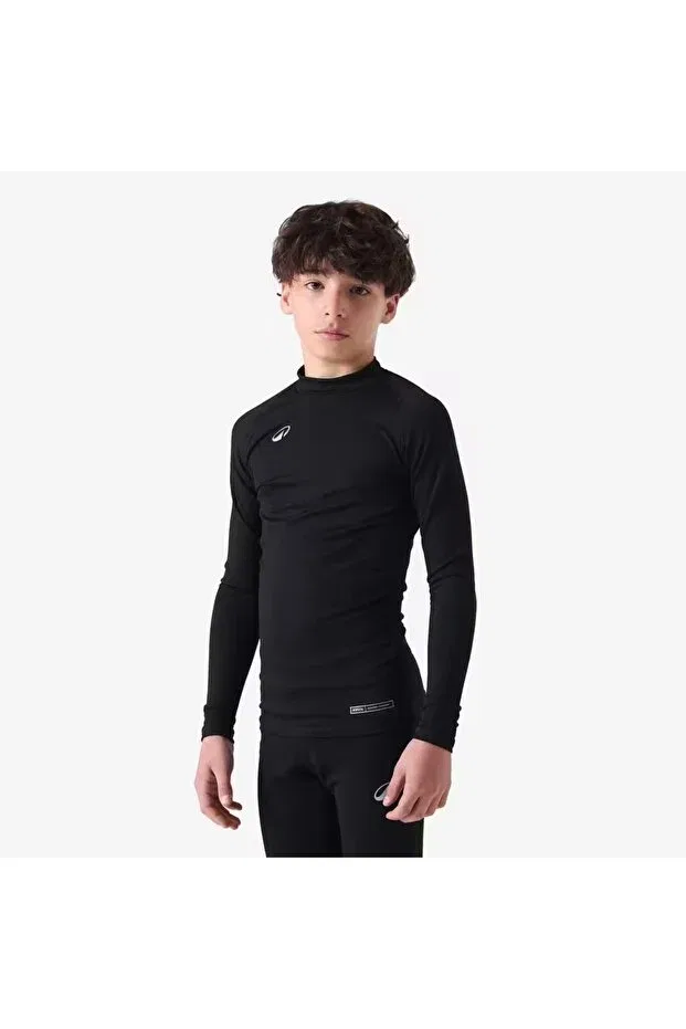 Детское термобелье с длинным рукавом для девочек Decathlon, Black — фото 4