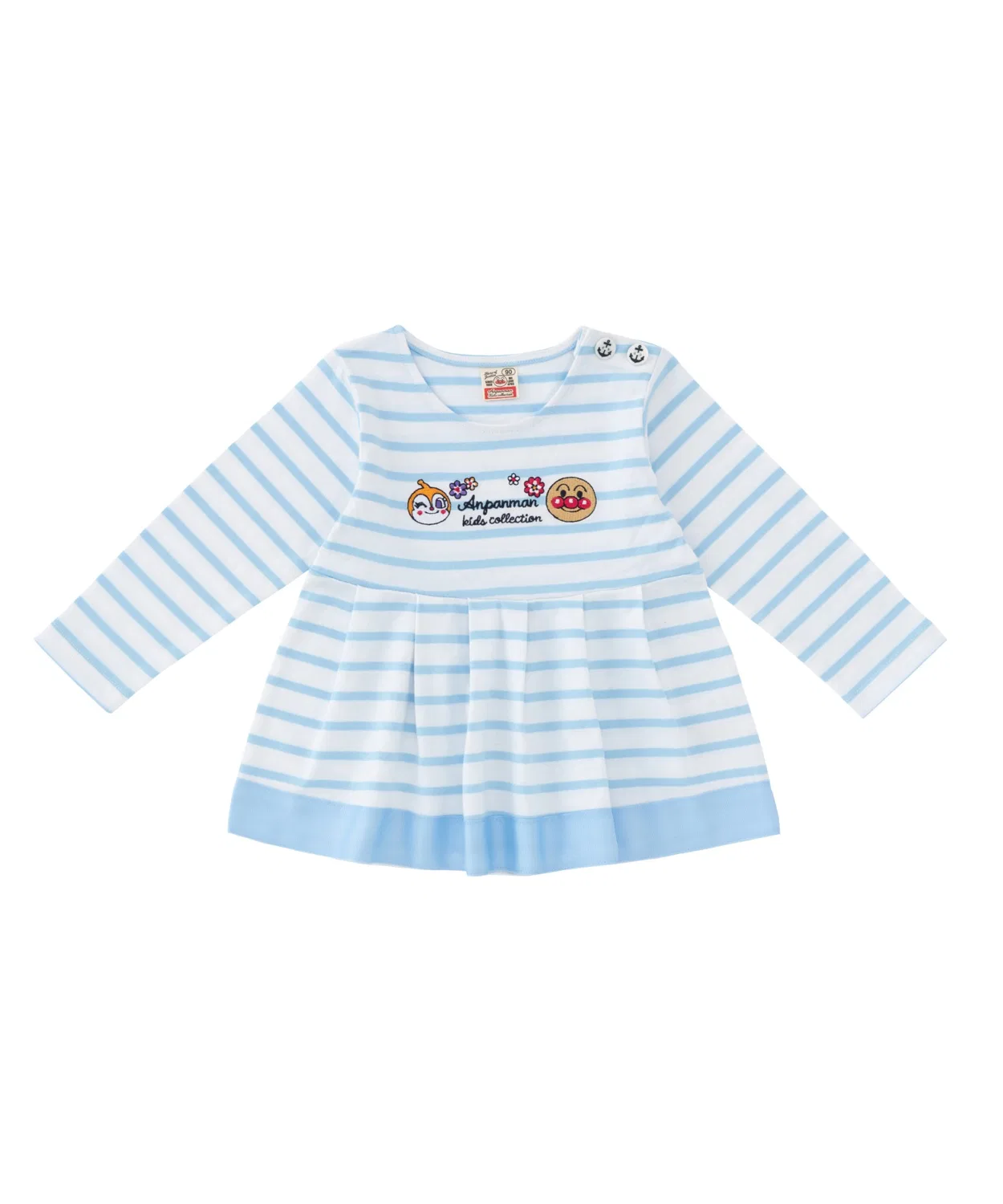 Детская туника для девочек с длинным рукавом модель ANPANMAN KIDS COLLECTION, Pink — фото 3