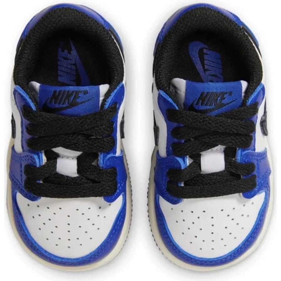 Кроссовки повседневные с верхом из натуральной кожи Jordan Retro Game Royal Low OG TD Nike, Белый — фото 4