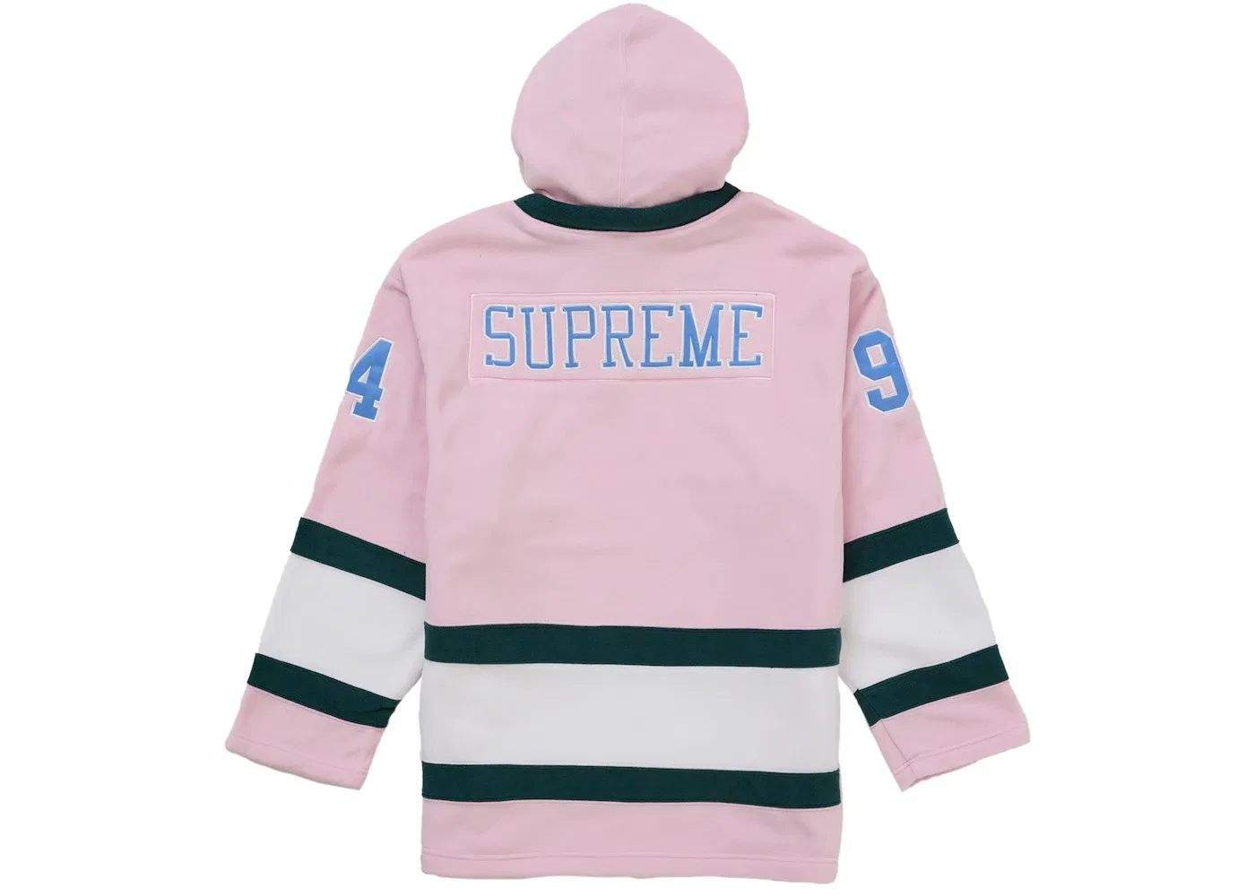 Мужская хоккейная джерси с капюшоном Polartec Supreme, Pink — фото 2