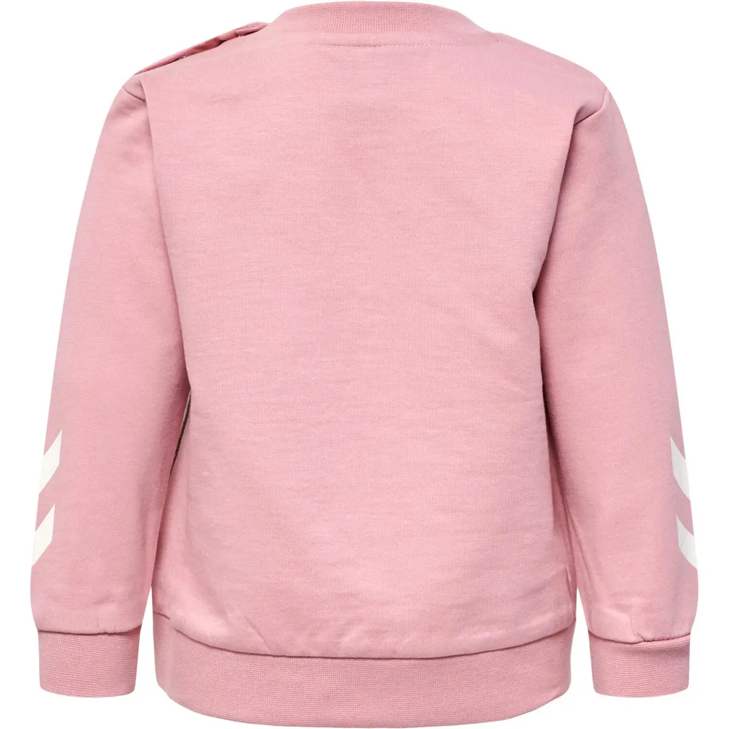 Детский свитшот из органического хлопка hmlSkye Hummel, Rosa / Pastellrosa / Bonbonrosa — фото 2