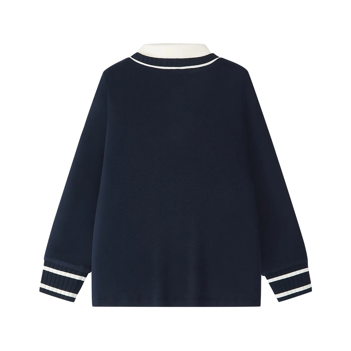 Поло с лацканом умеренной длины FILA KIDS, RD Royal Blue — фото 3