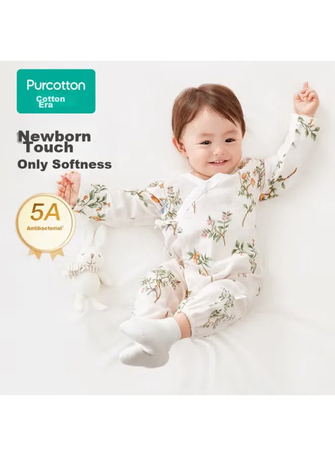Боди-комбинезон для новорожденных из хлопка с длинным рукавом Cloud Playground Purcotton, облачная площадка