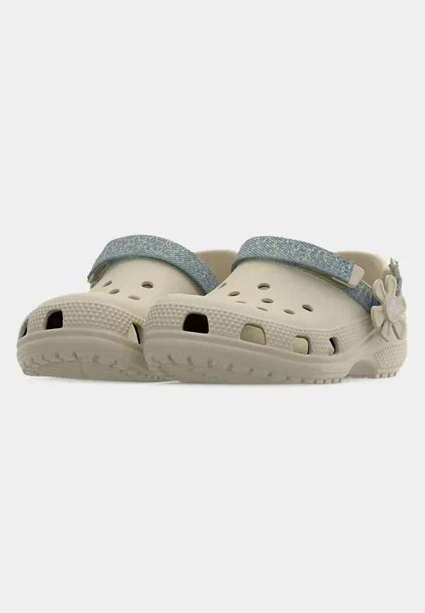 Детские мюли Crocs, белый — фото 3