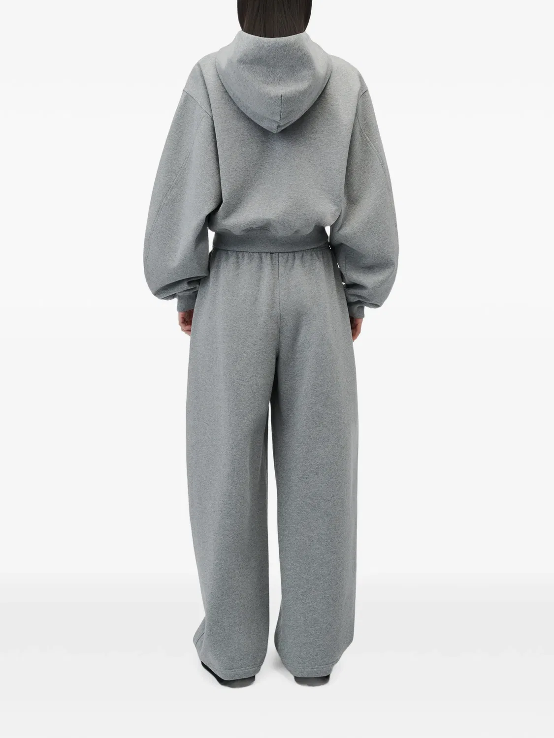 Спортивные брюки средней посадки с логотипом Alexander Wang, серый — фото 3
