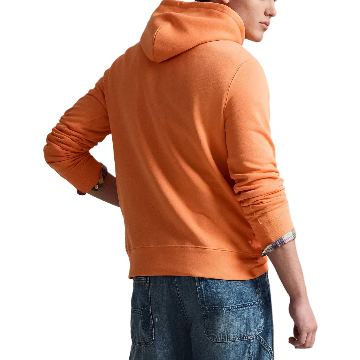 Мужская толстовка с принтом Polo Bear Polo Ralph Lauren, Orange — фото 4