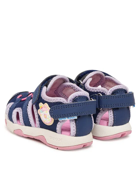 Сандалии B Sandal Multy Girl Geox, темно-синий — фото 3