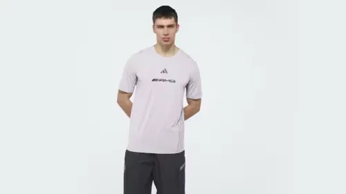 Мужская футболка с технологией Climacool+ AMG Adidas Performance, Glory Grey — фото 2