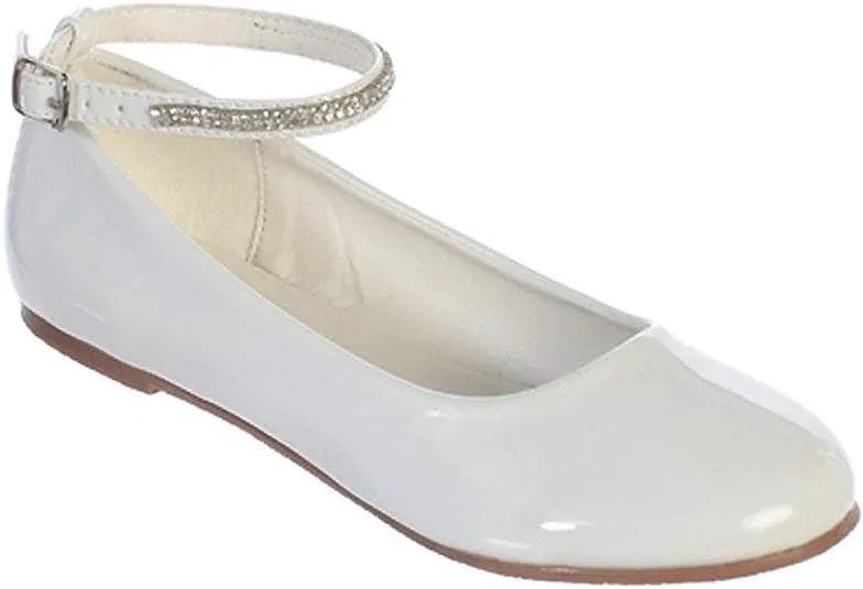 Детские туфли для девочек с принтом iGirlDress, White