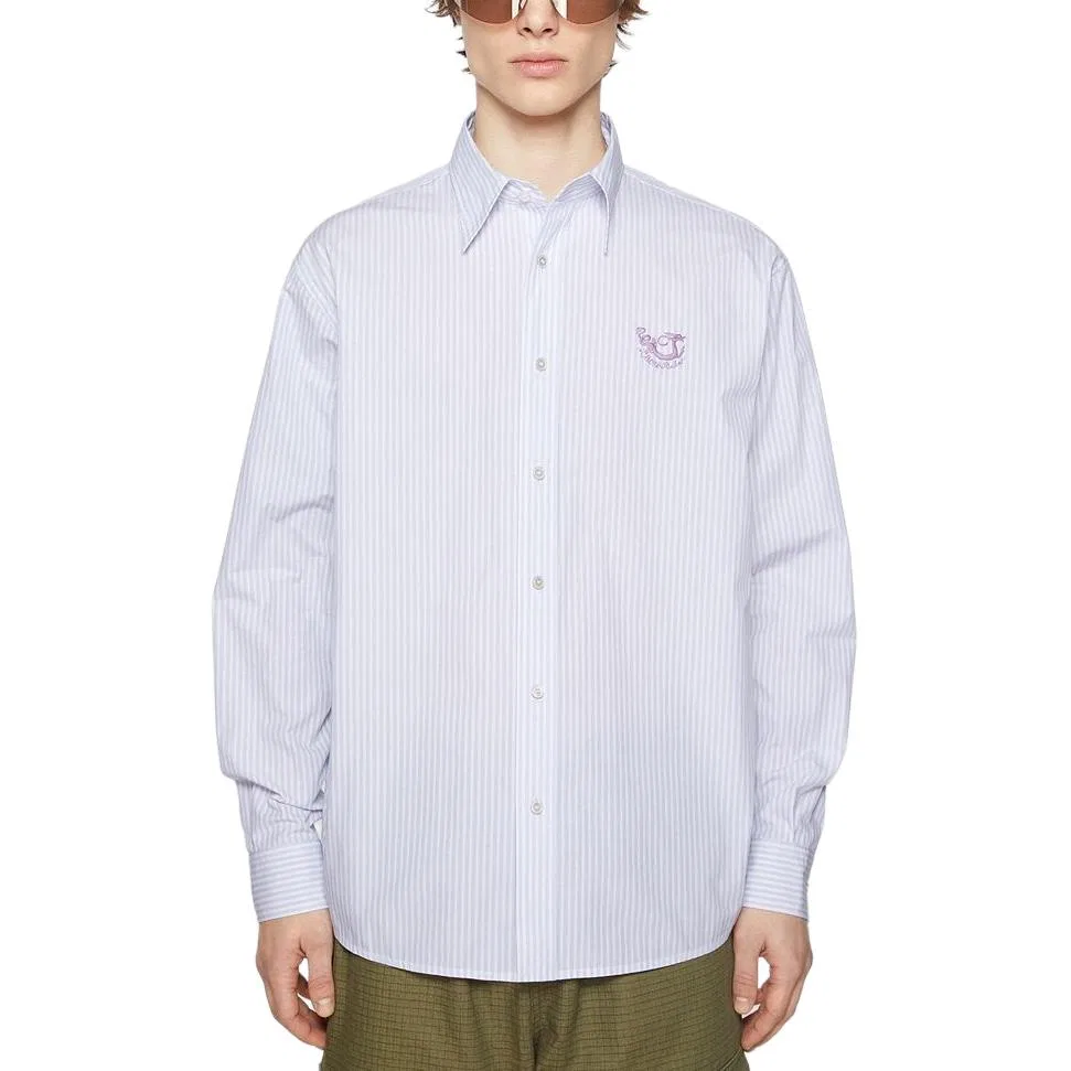 Рубашка SS24 Lilac, Acne Studios — фото 3