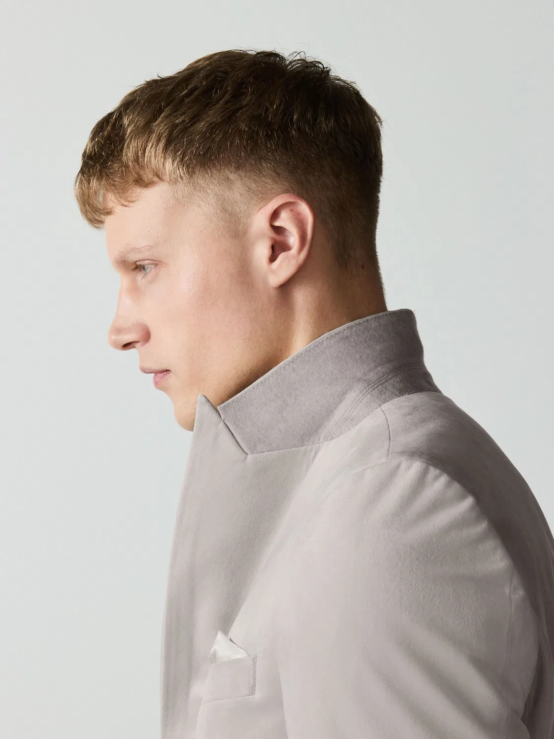Пиджак из вельвета, с отложным воротником, Slim Fit, Off White Next — фото 3