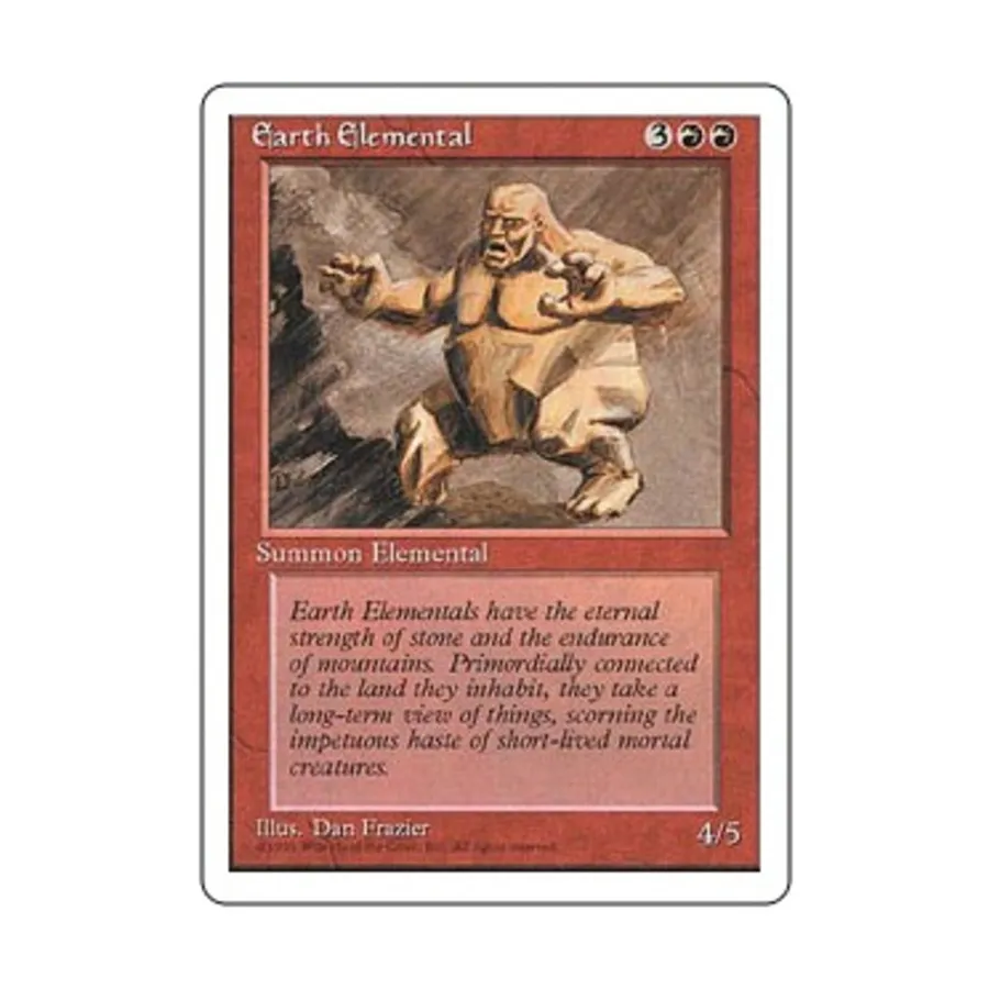 

CCG Элементаль земли (U), MTG - 4th Edition