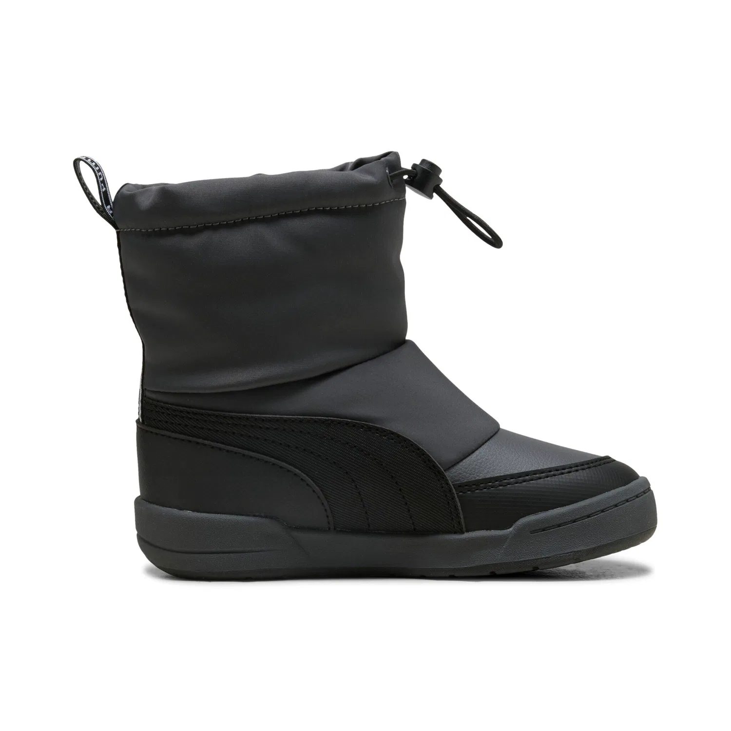 Детские зимние ботинки с высоким голенищем PUMA, Dusky Gray/PUMA Black/PUMA White — фото 3