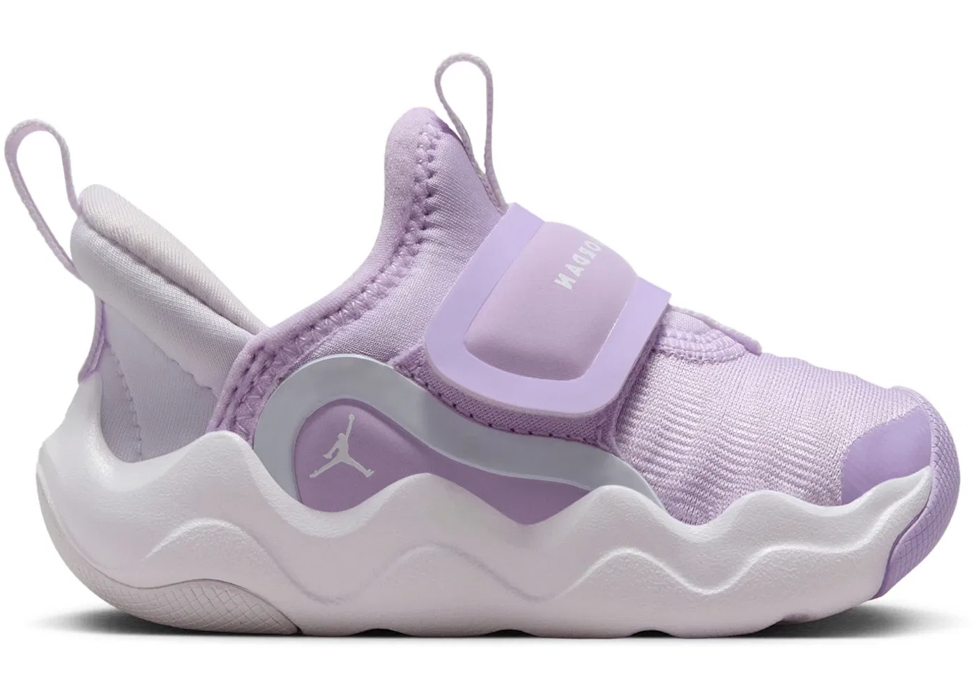 Детские кроссовки с легкой шнуровкой Jordan 23/7.2 EasyOn Jordan, Violet Mist/Barely Grape/White
