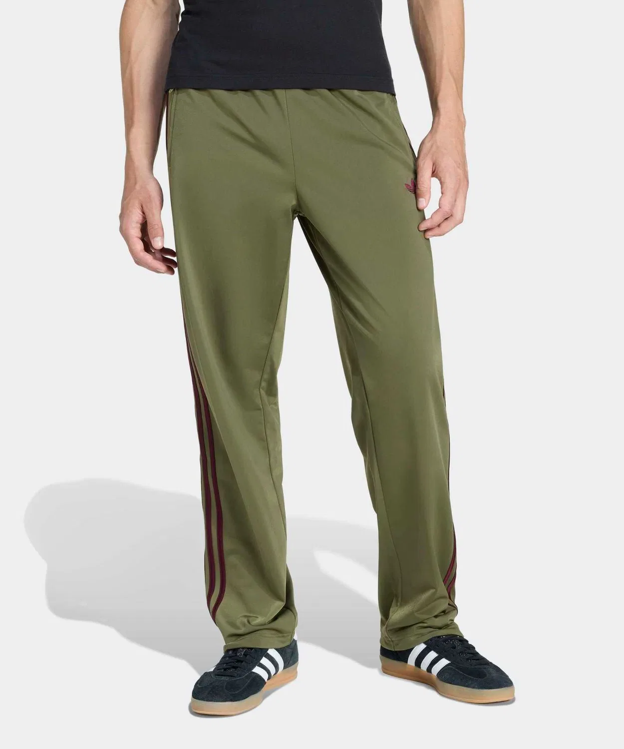Мужские спортивные брюки с регулируемым поясом Firebird Track Pants Adidas, Хаки — фото 3