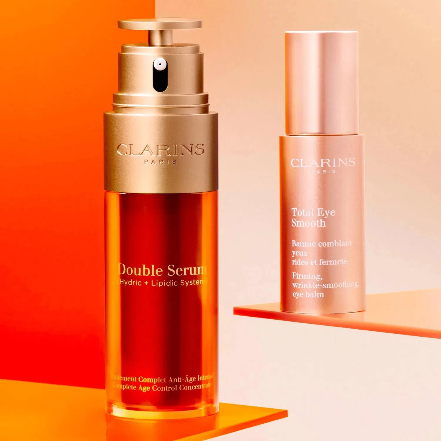 Крем для контура глаз с эффектом лифтинга Total Eye Smooth CLARINS, 15 мл — фото 3
