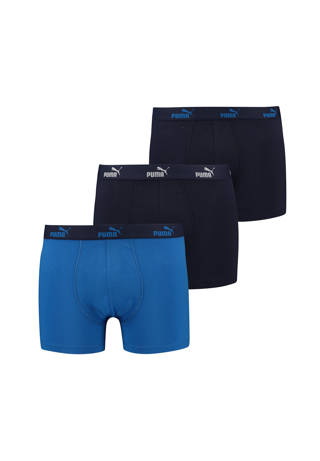 

Боксеры Puma Boxershorts PUMA PROMO SOLID Boxer 3P, цвет Blue Combo