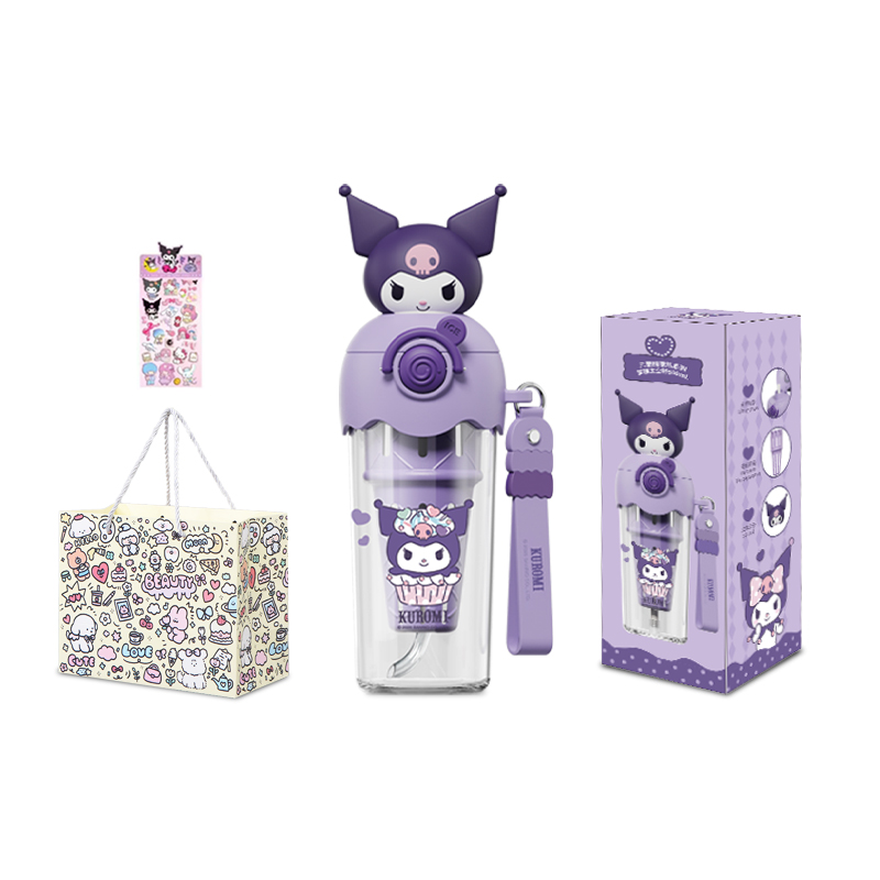 Пластиковый стаканчик My Melody Kuromi для мороженого космос 500ml Sanrio, Cinnamoroll — фото 2