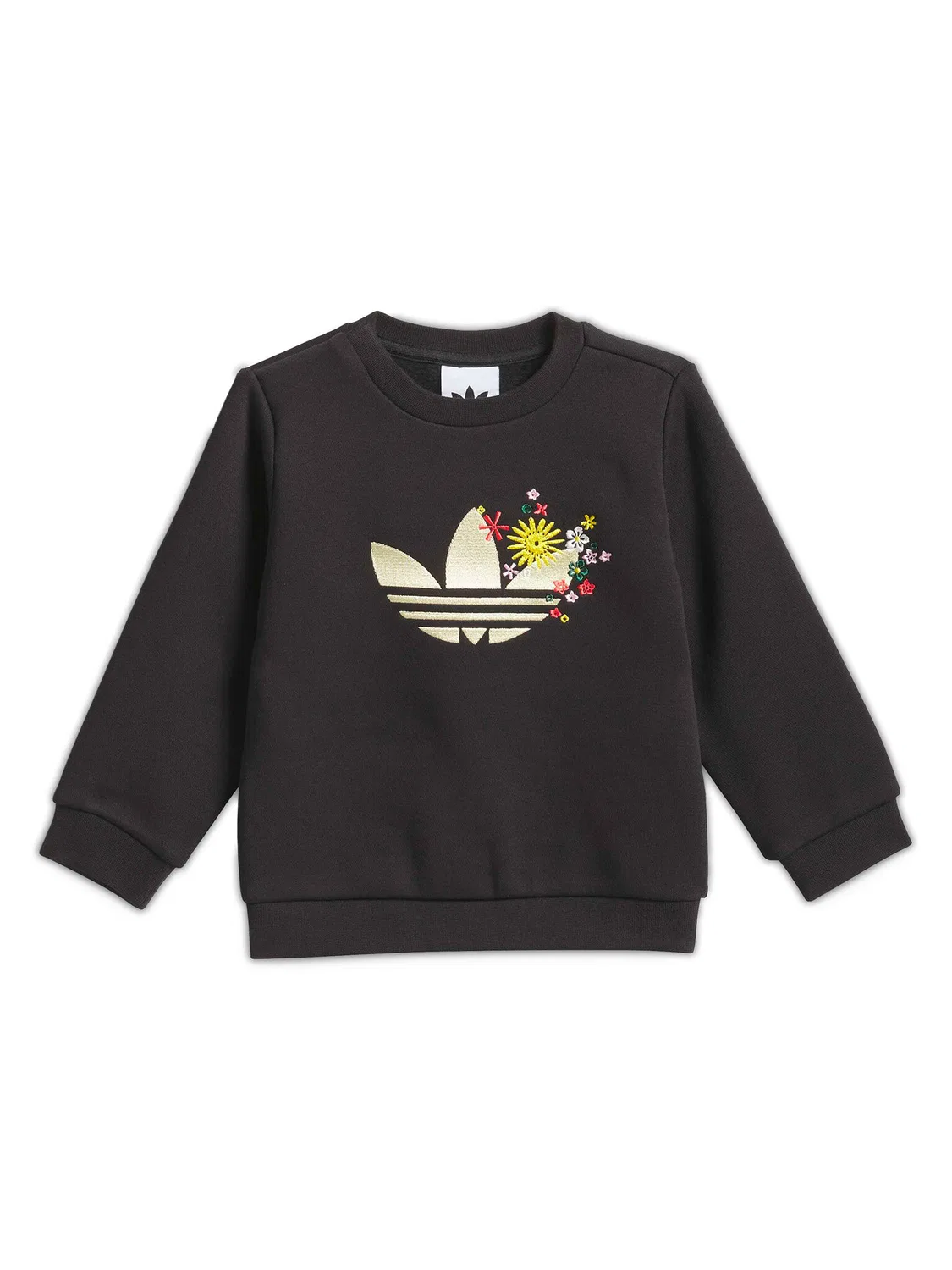 Спортивный костюм стандартного кроя для девочки Liberty London Adidas, черный — фото 2