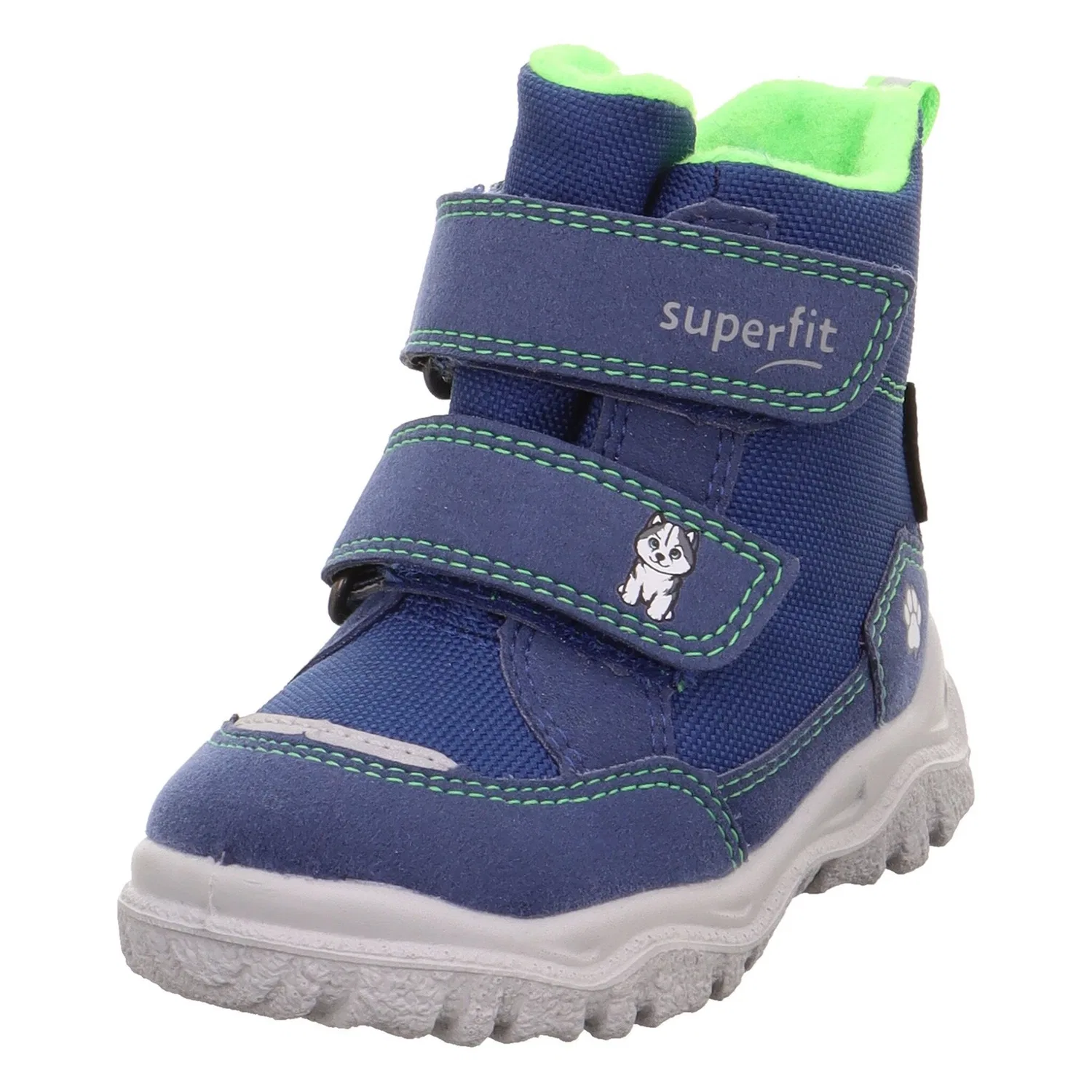 Детские зимние дутики Superfit, Blue/Light Green