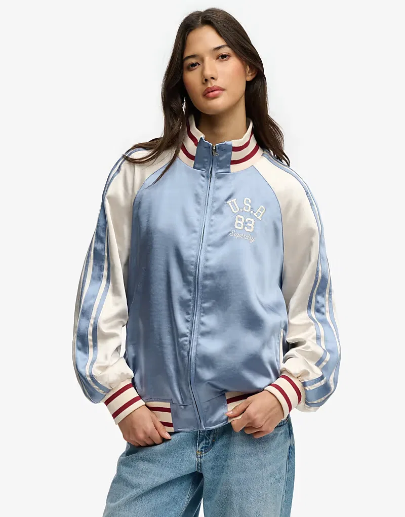 Спортивная куртка Superdry Suika приливно-голубой