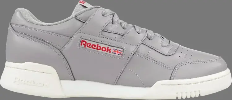 

Кроссовки workout plus vintage 'medium grey heather' Reebok, серый