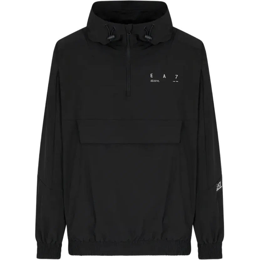 Мужская куртка с логотипом Ea7 EMPORIO ARMANI, Черный