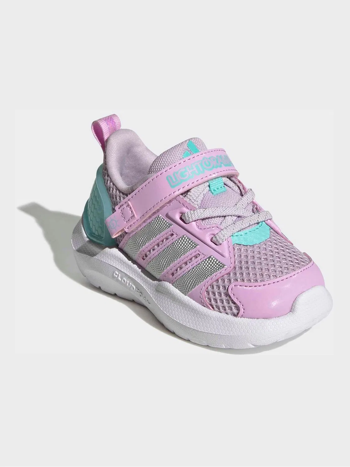 Кроссовки детские Lightorama adidas, фиолетовый — фото 3