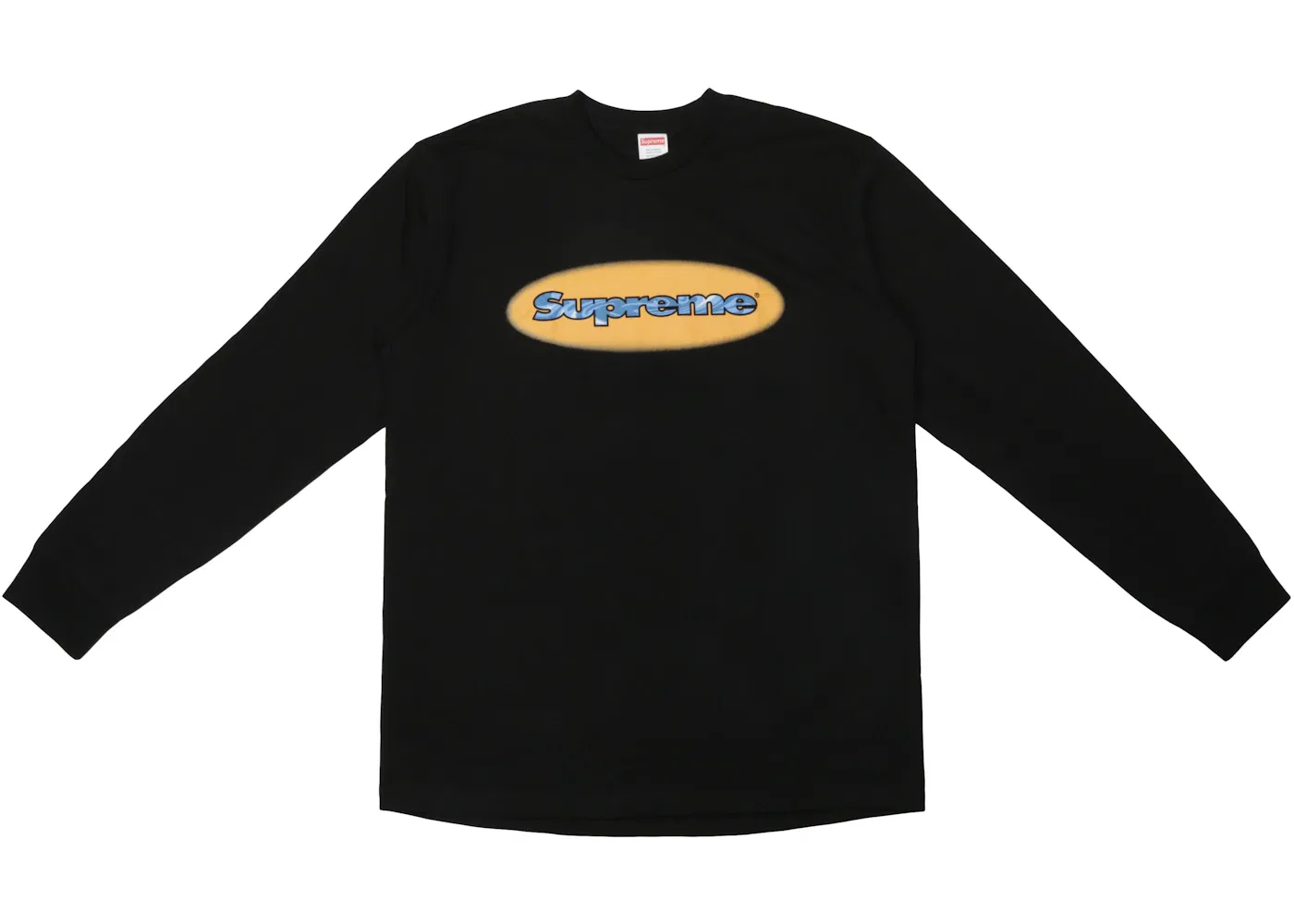 Футболка с длинным рукавом с принтом LS Tee Supreme, Black