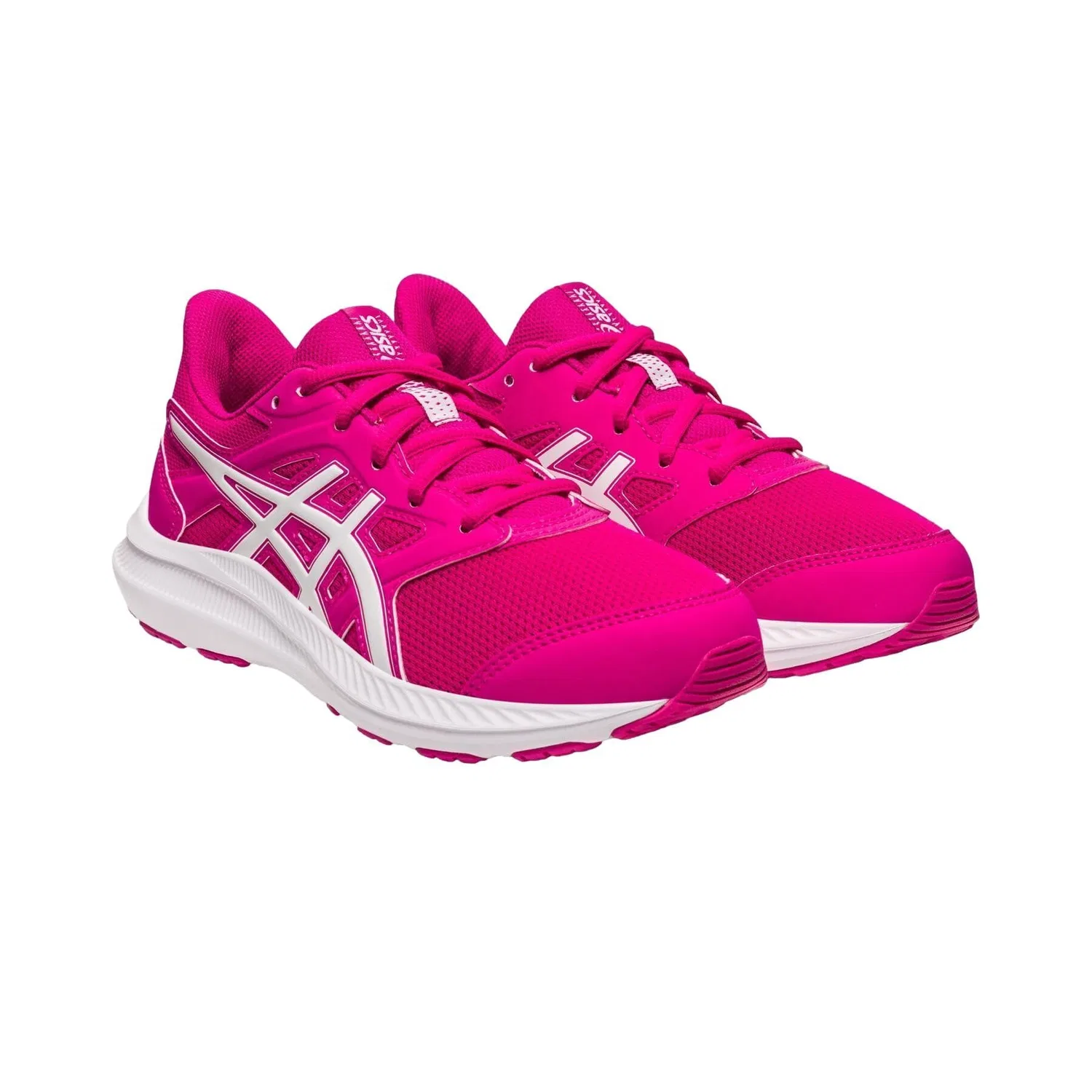 Детские кроссовки для мальчиков с максимальной амортизацией Jolt 4 Gs ASICS, Pink — фото 2