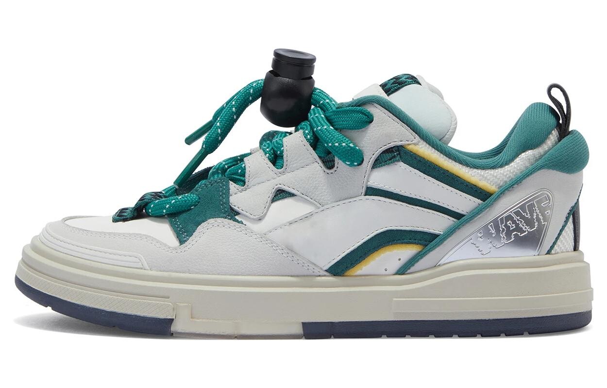 

Кроссовки LiNing Wave SWAG Skateboarding Shoes Men Low-top Wild Duck Green, зеленый