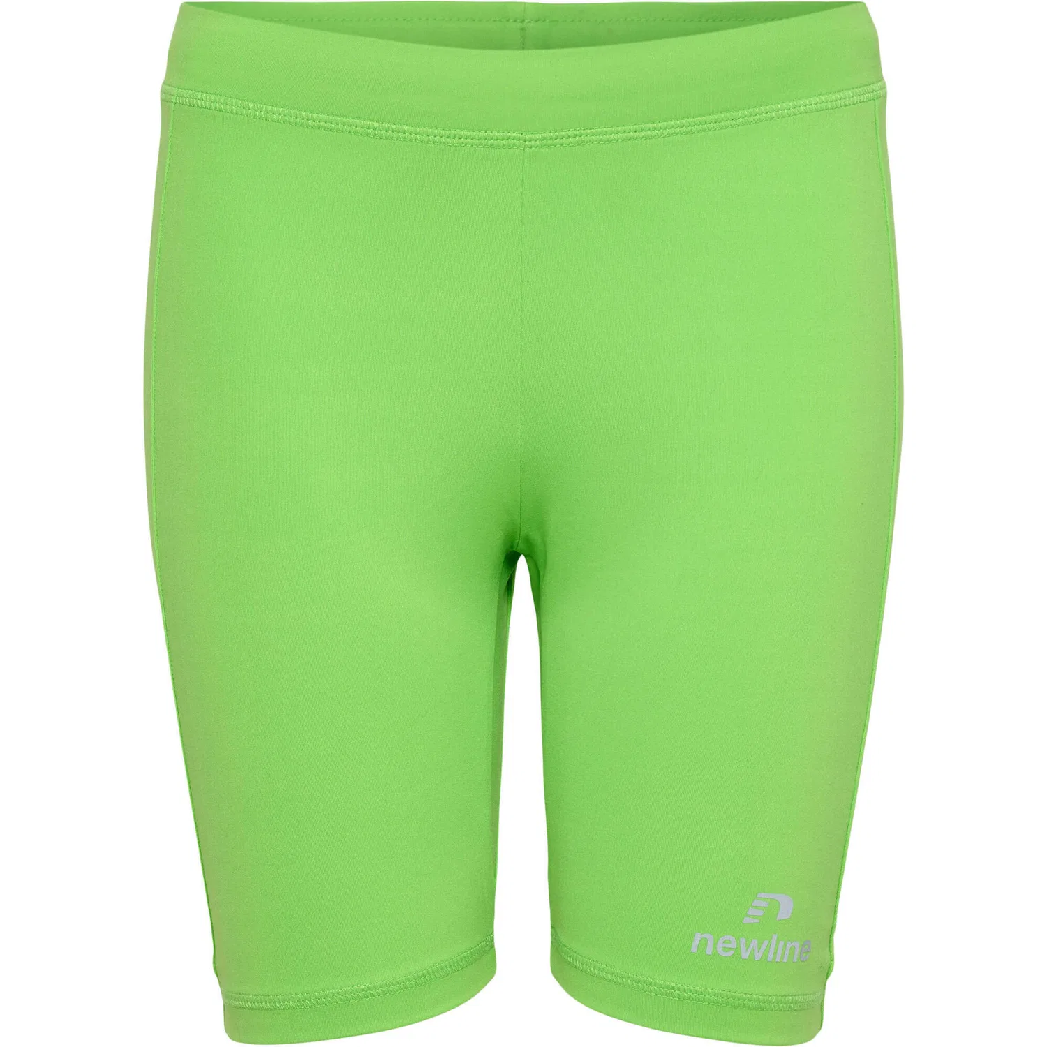Детские леггинсы с высоким поясом Kids Athletic Newline, Fluoreszierendes Neongrun / Grun — фото 2