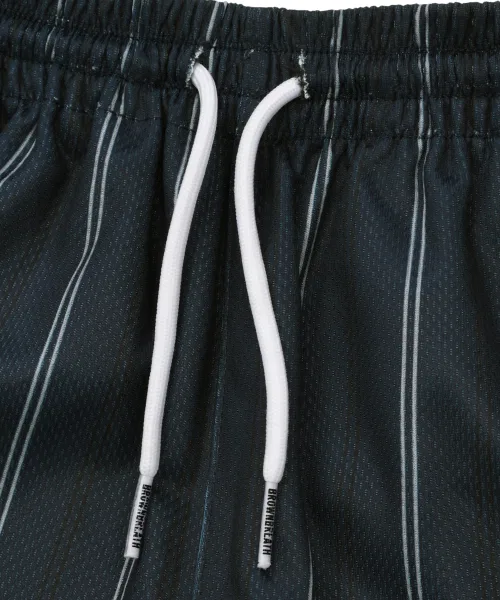 Детские шорты из сетки с полосками BROWNBREATH KIDS KIDS STRIPE MESH SHORTS, Navy — фото 4