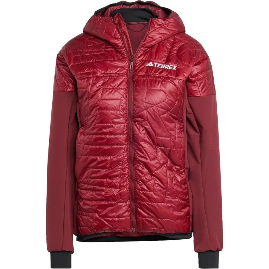 Куртка утепленная с длинным рукавом Terrex Xperior Varilite Hybrid PrimaLoft adidas, Красный — фото 3